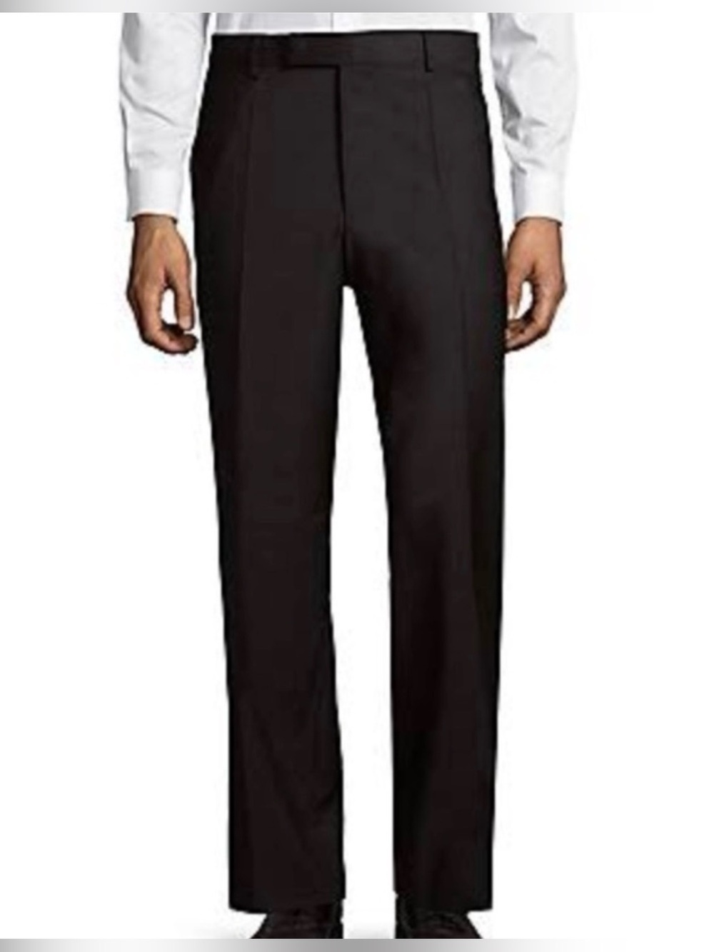 NWT- HUGO BOSS ‘James Brown’ Flat Front Cuffed Stretch Wool Trouser